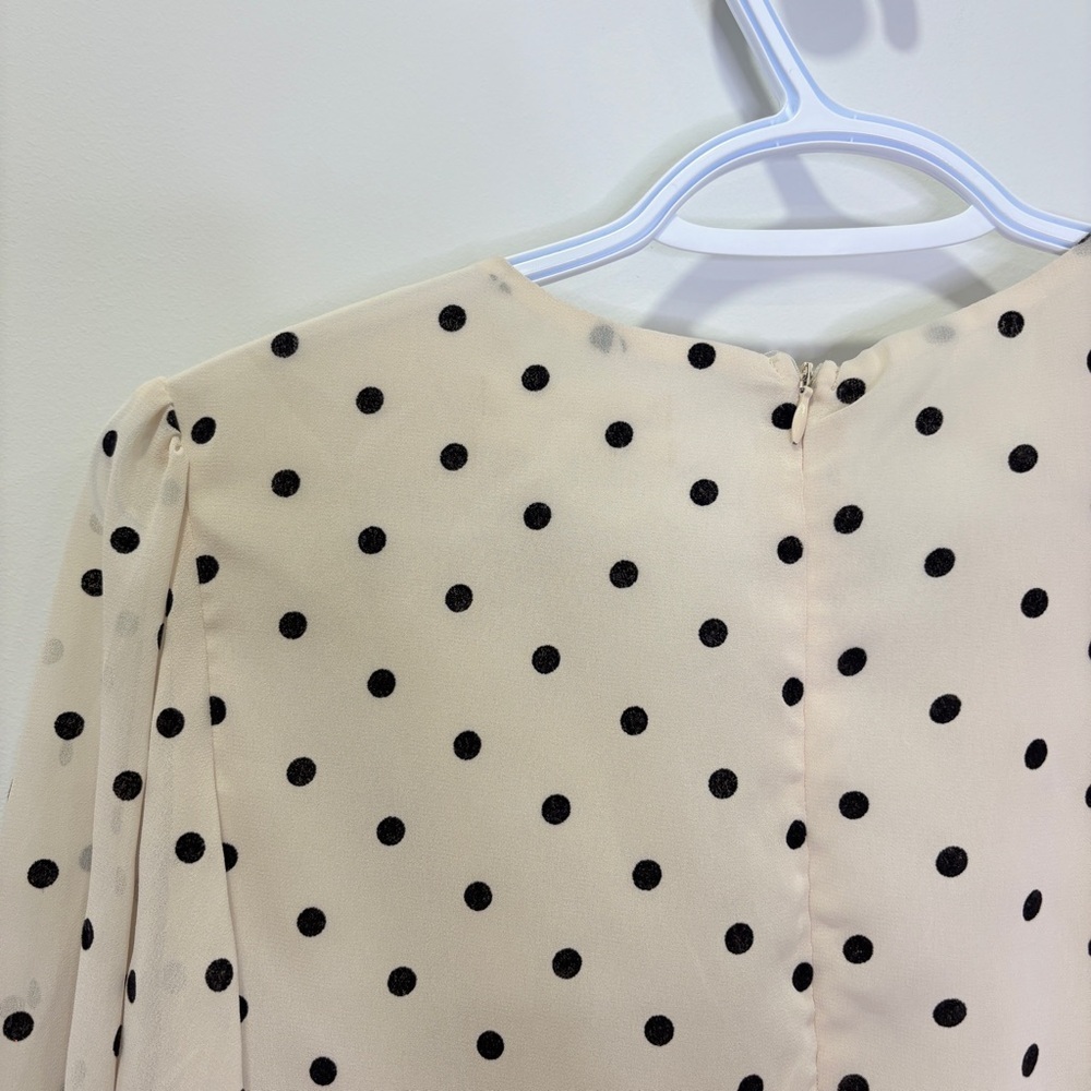 Urban Outfitters Polka Dot Long Sleeve Dress - Picture 10 of 13